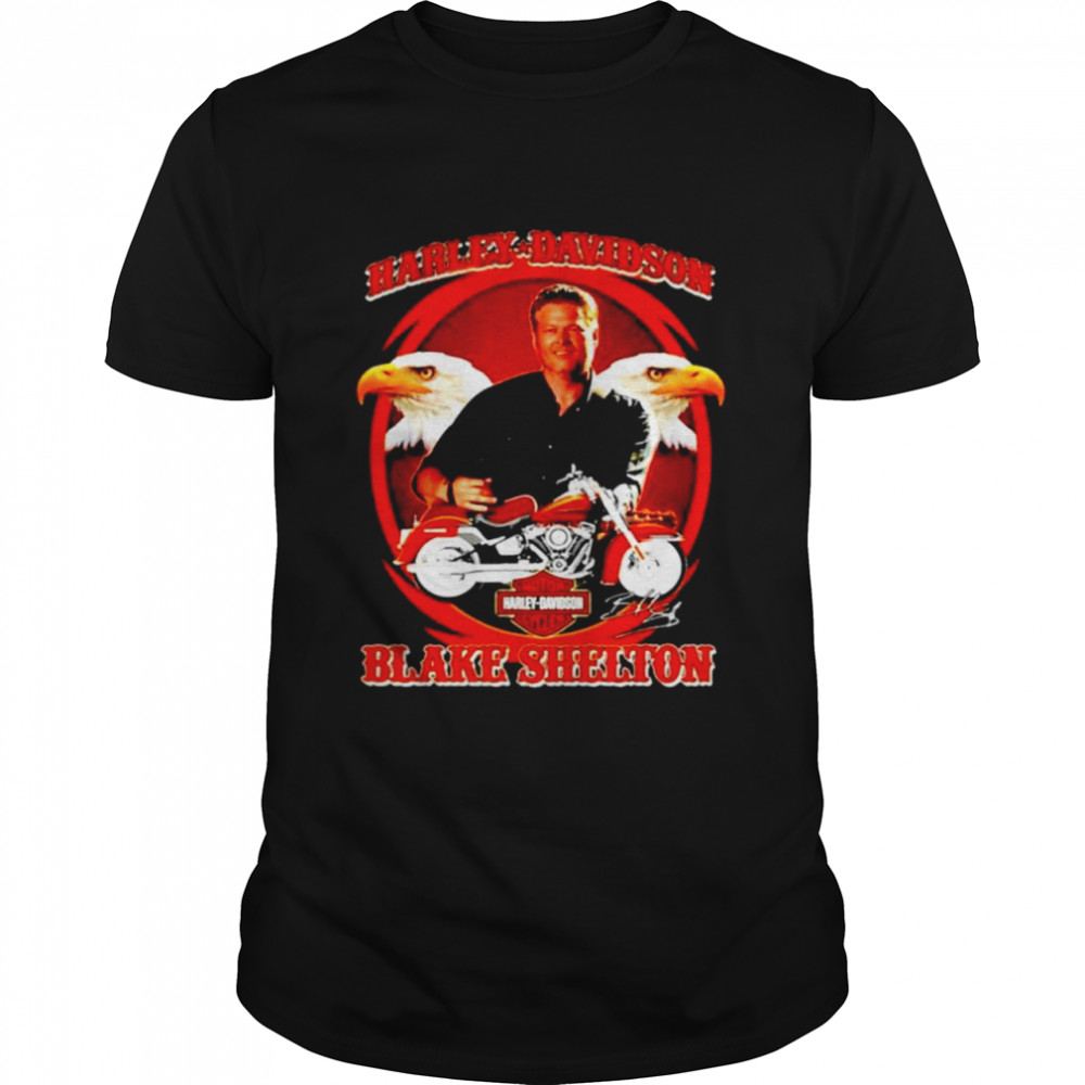 Blake Shelton Harley Davidson shirt