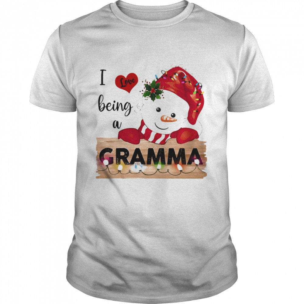 I Love Being A Gramma Christmas Sweater Shirt