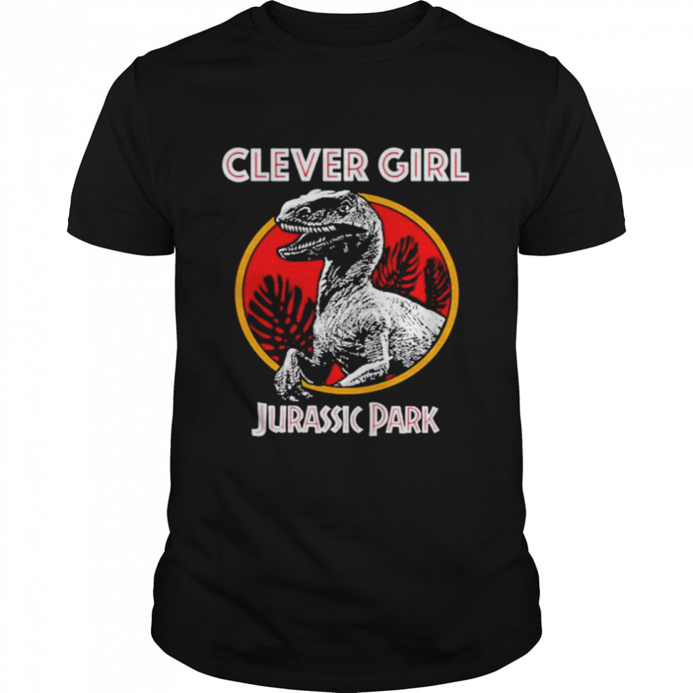 Cleveer girl Jurassic Park shirt