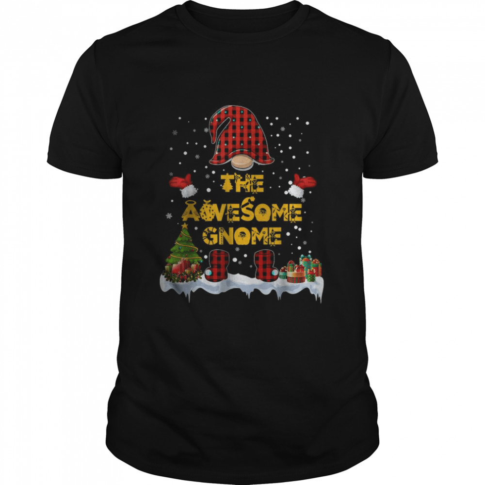 Awesome Gnomes Matching Family Christmas Pajama T-Shirt