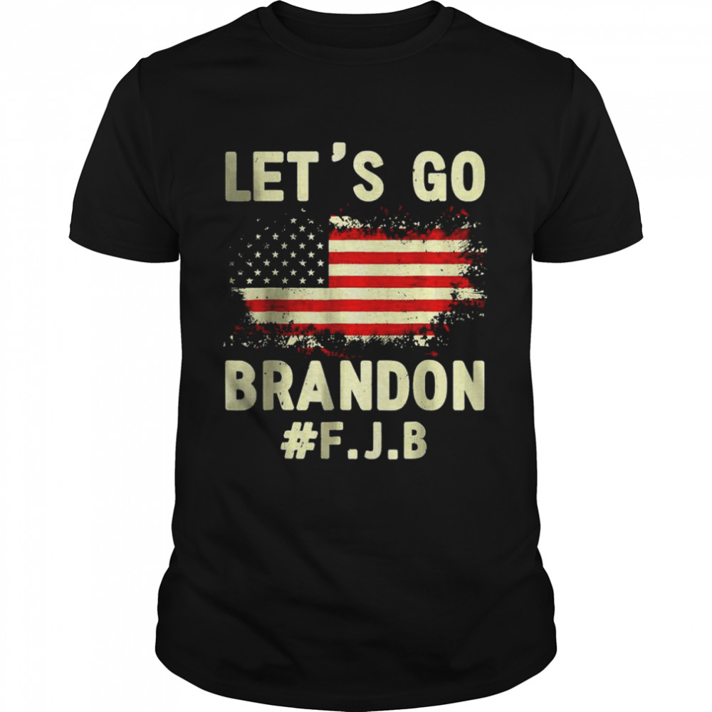 Let’s Go Brandon F.J.B US-Flag T-Shirt