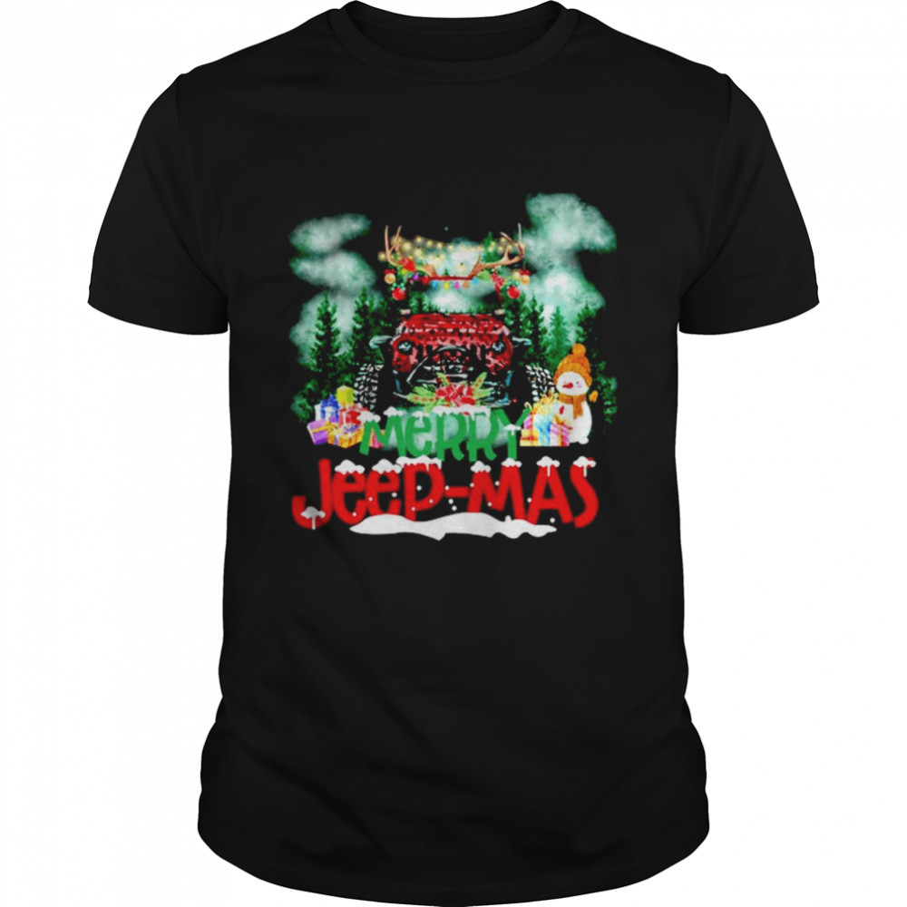Merry Jeep mas Christmas shirt
