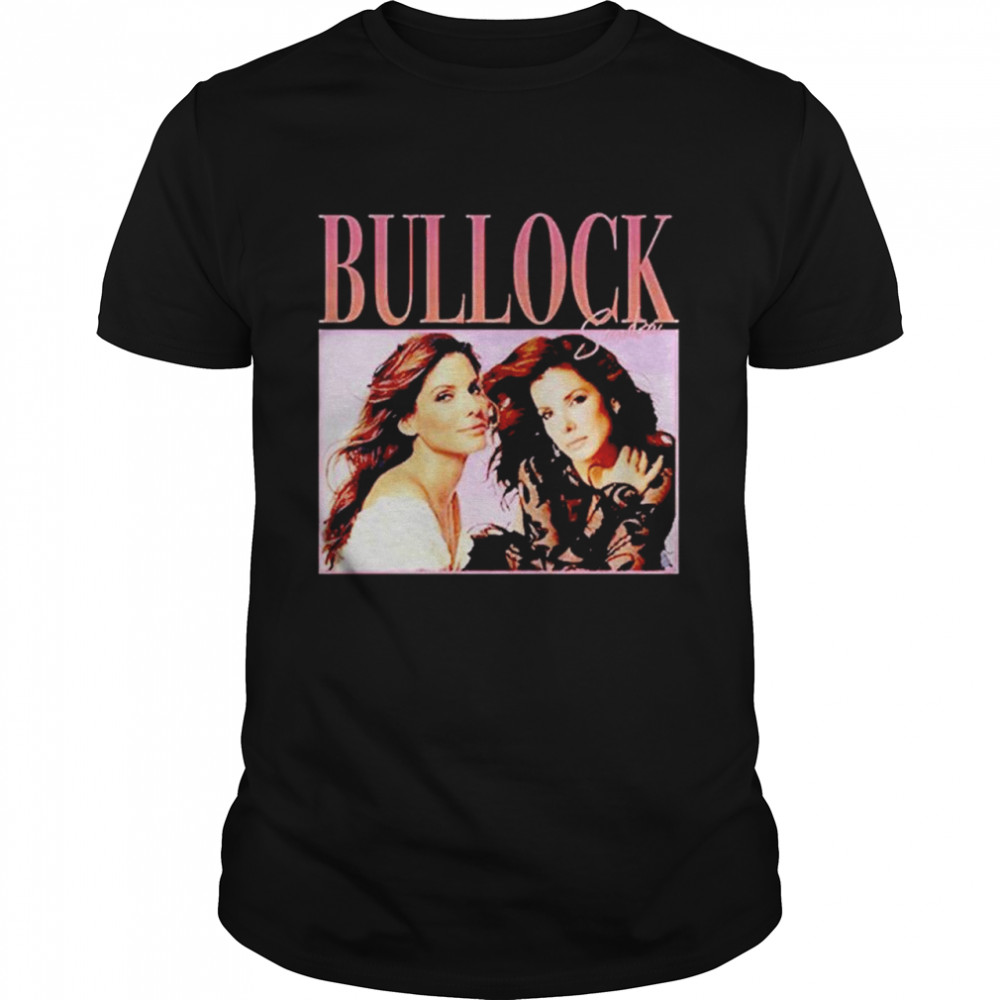 Sandra Bullock retro style shirt