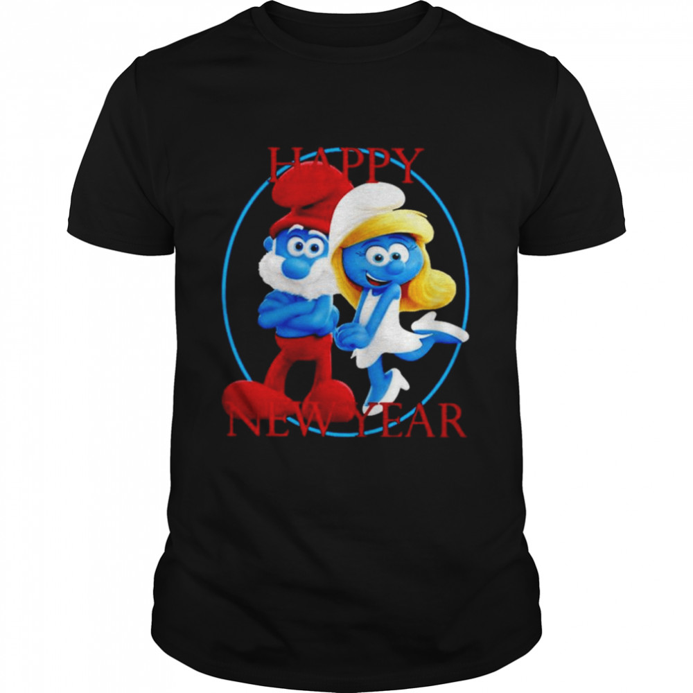 Smurfs Happy New Year shirt