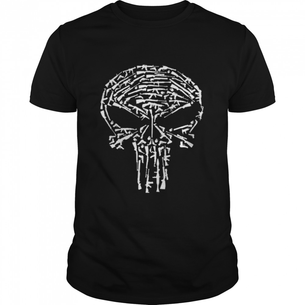 Punisher Guns Skull shirt
