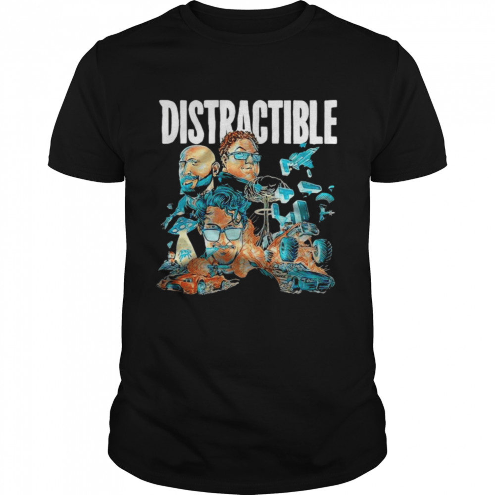 Distractible Podcast Distractible Shirt