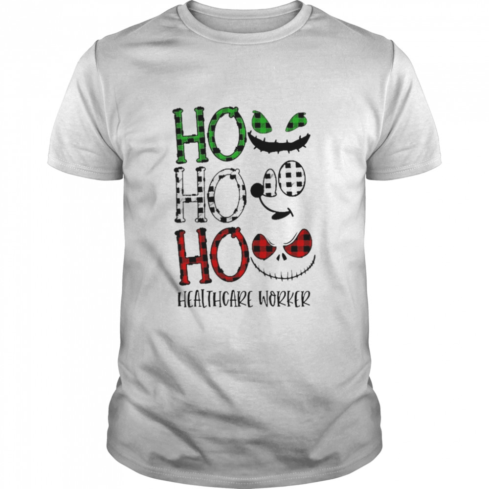 Ho Ho Ho Healthcare Worker Christmas Sweater Shirt