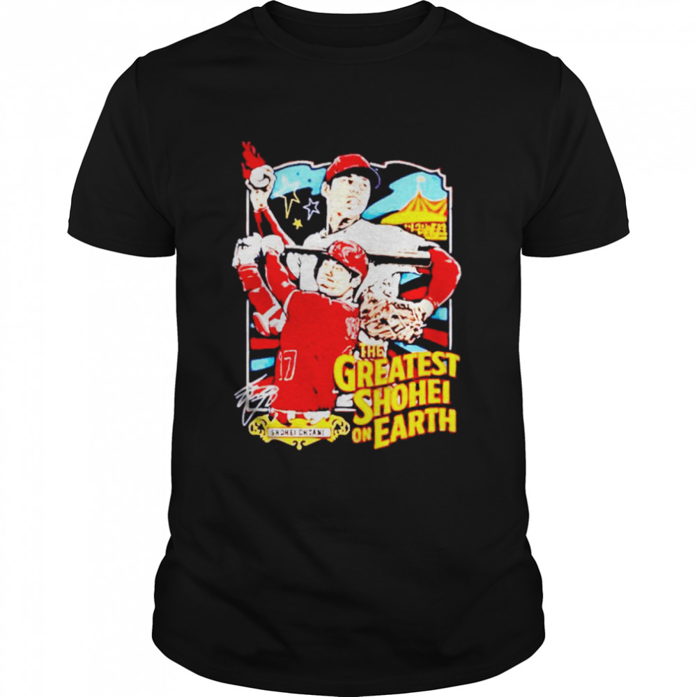 Shohei Ohtani the greatest shohei on earth shirt