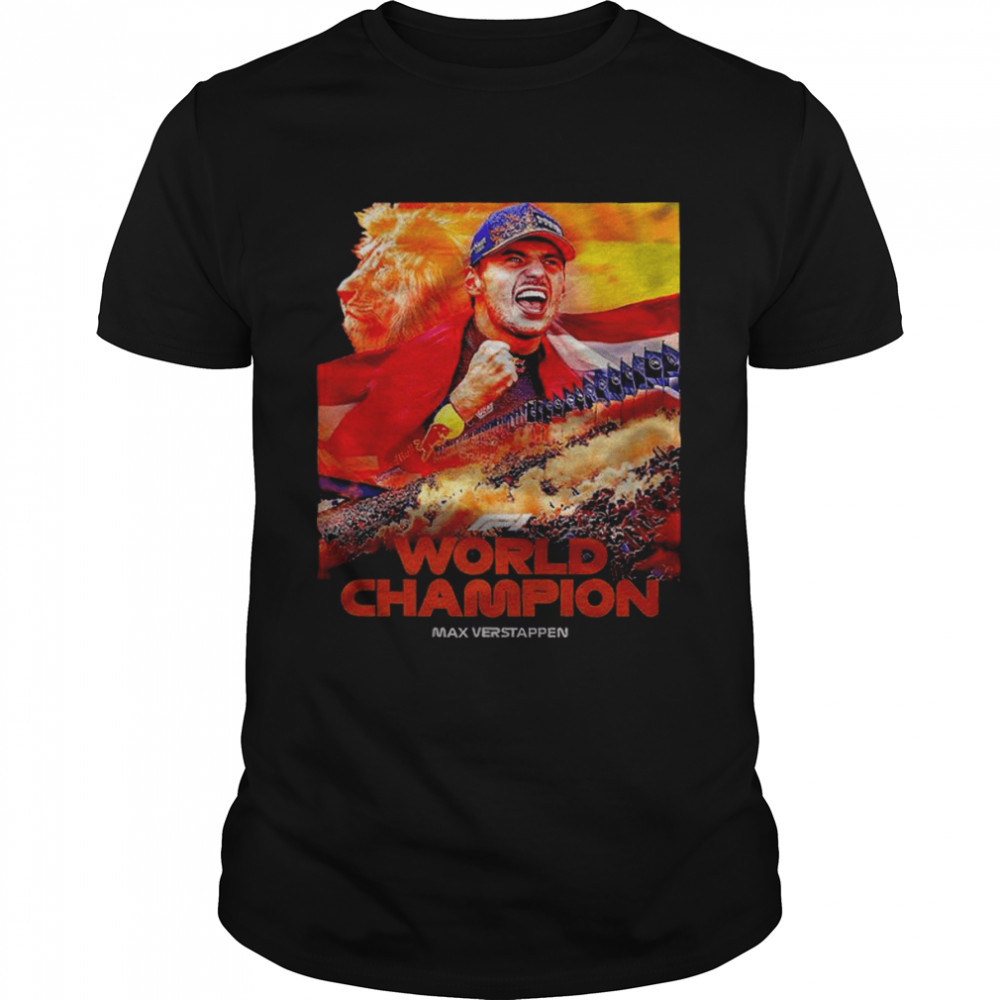 F1 World Champion Max Verstappen 2021 shirt