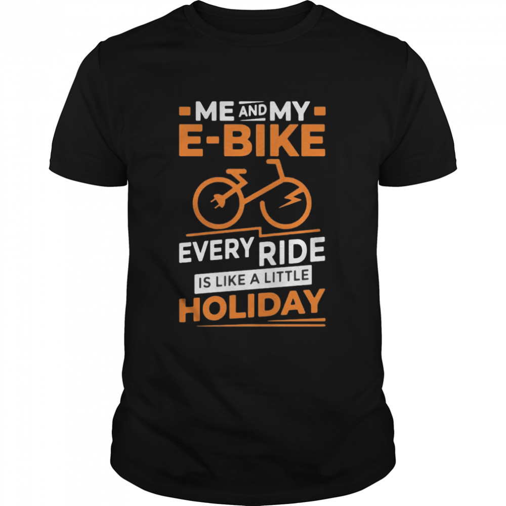 EBike Electric Bike Motorized Bicycle Battery Motor Shirt