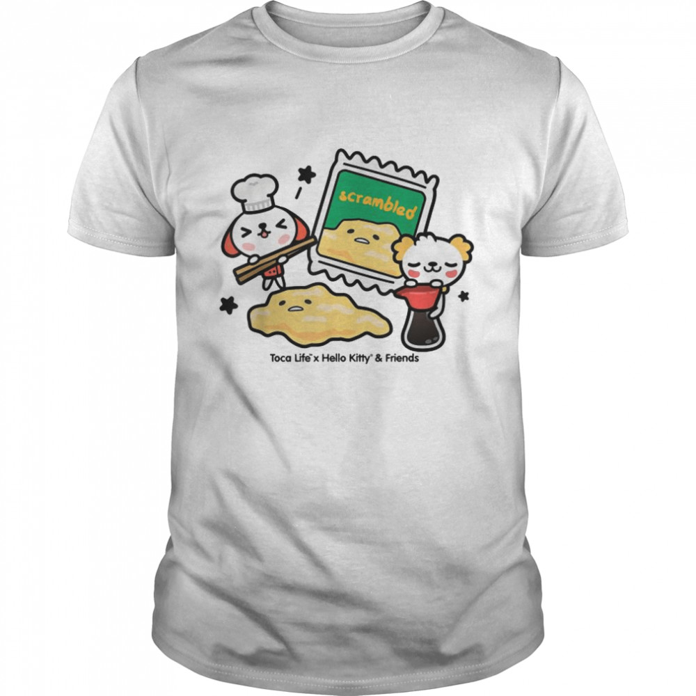 Toca Life x Hello Kitty Friends SCRAMBLED EGGS T-Shirt