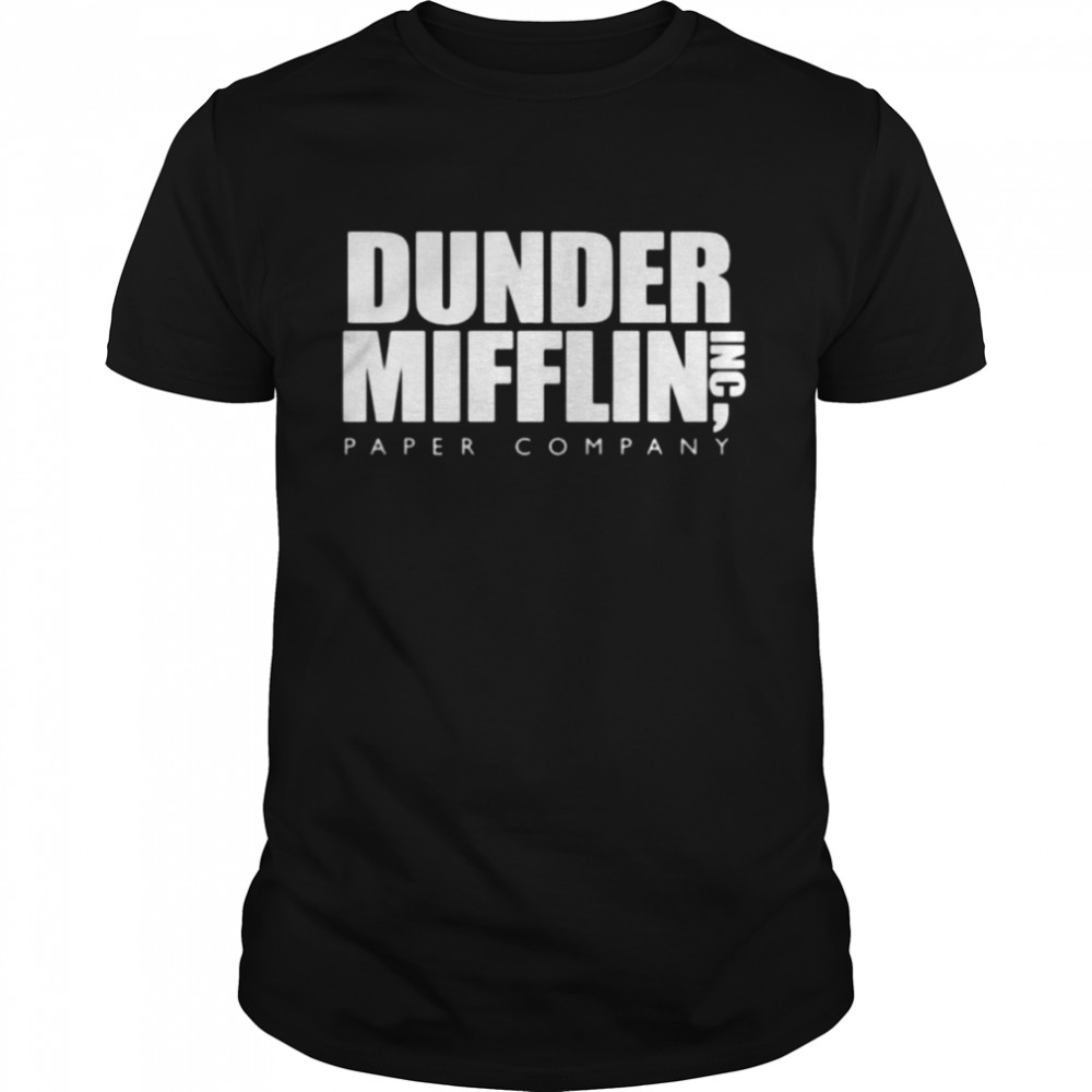 Dunder mifflin inc paper company shirt