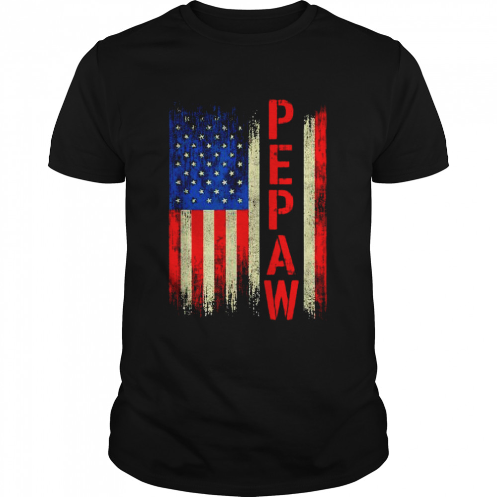 Pepaw Gift America Flag Father’s Day Shirt