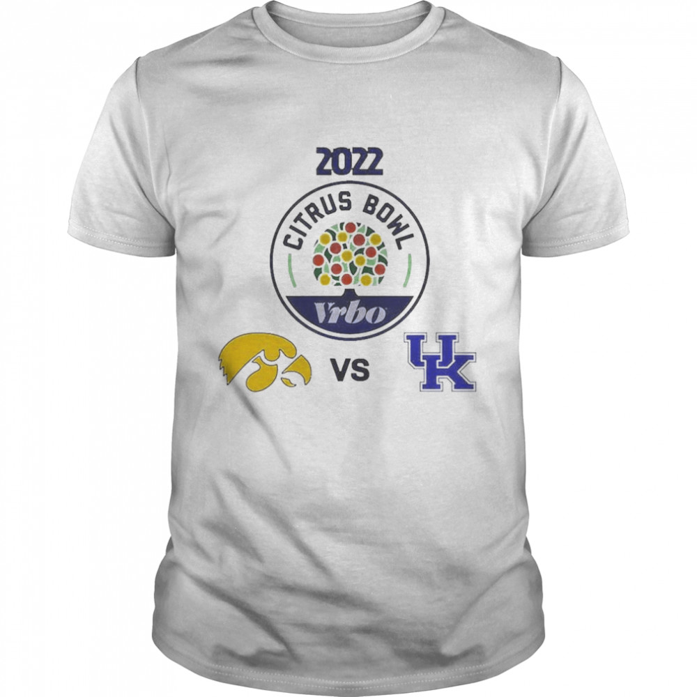 2022 Citrus Bowl Gear Iowa Hawkeyes Vs Kentucky Wildcats Champions Shirt