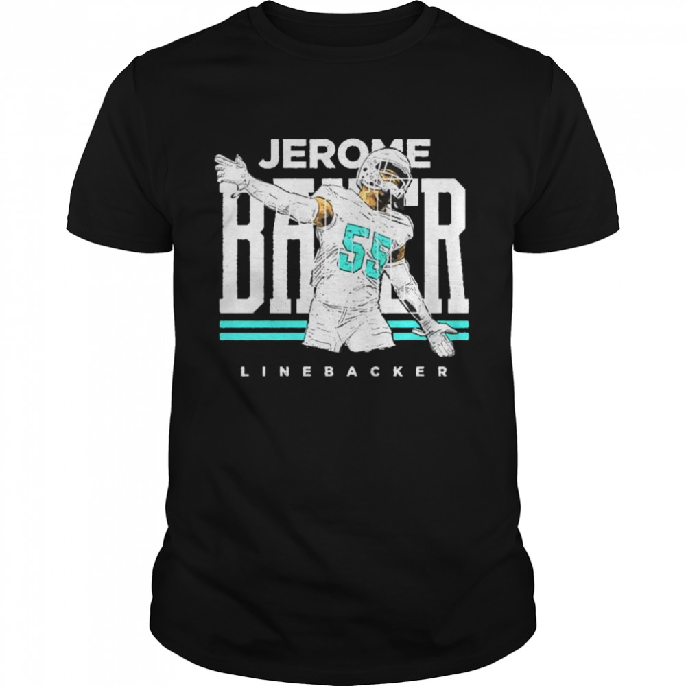 Jerome Baker Miami Dolphins shirt