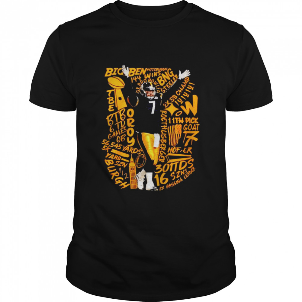 Big Ben Roethlisberger Pittsburgh shirt