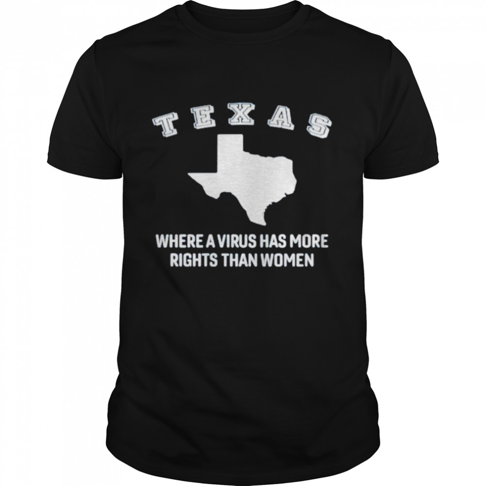 Texas where a virus has more rights than a women shirt