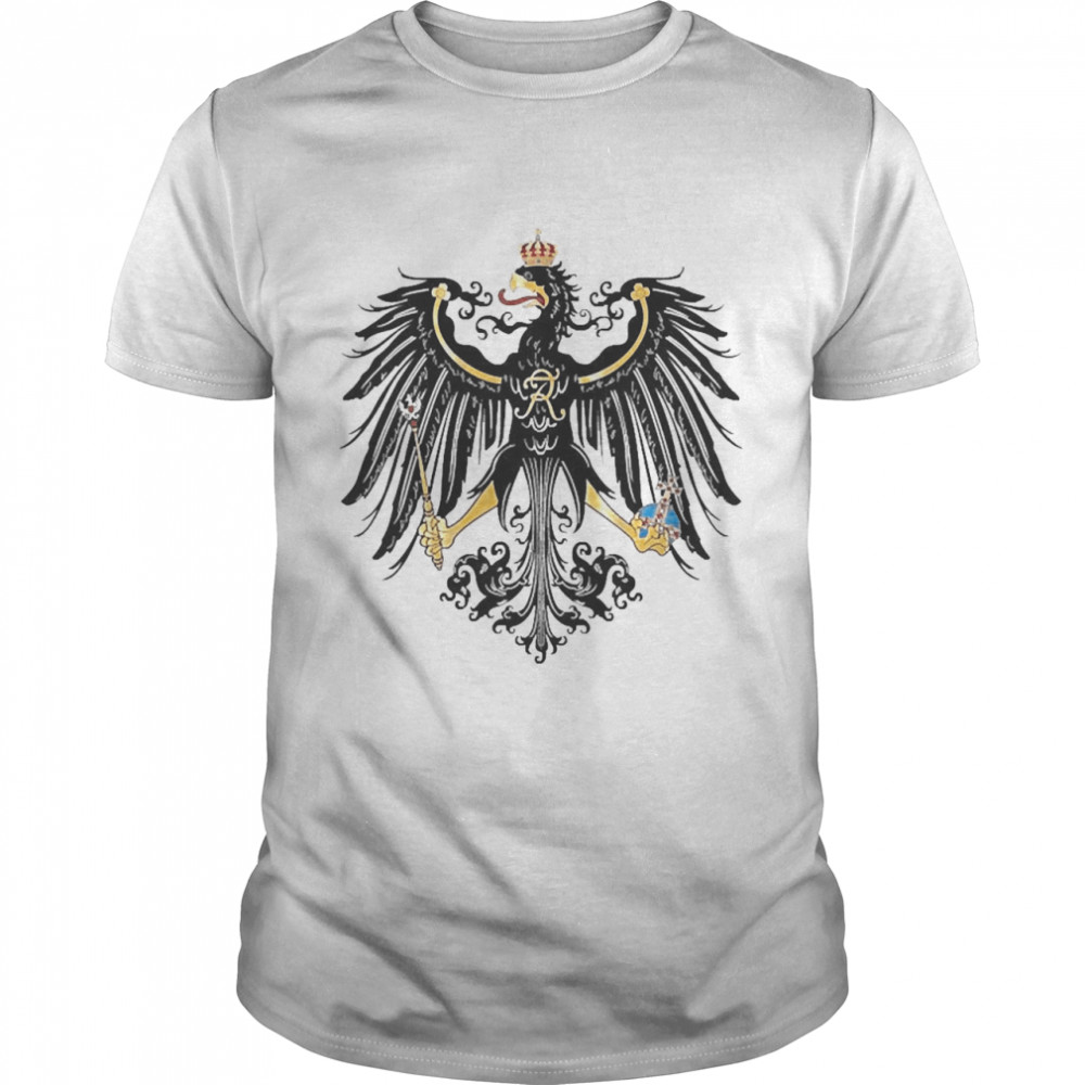 Kingdom Of Prussia Eagle East Prussia Coat Of Arms Emperor Shirt