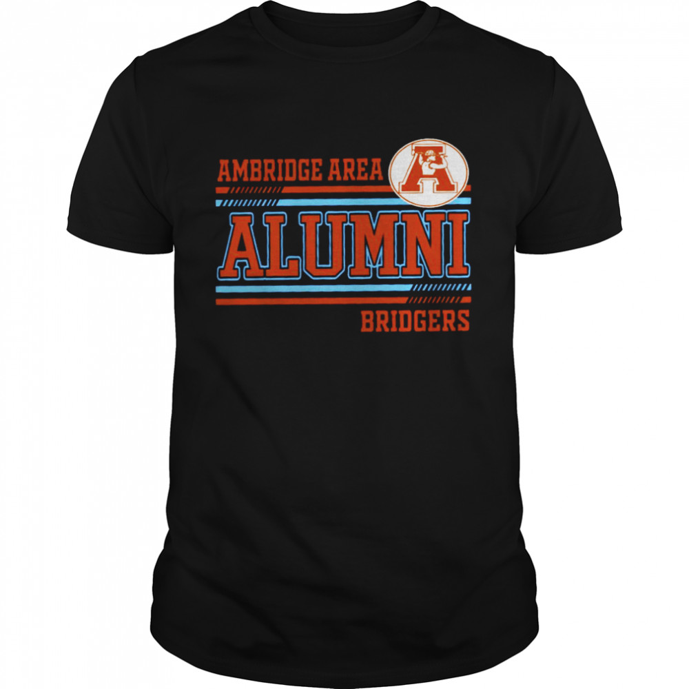 Ambridge area alumni bridgers shirt