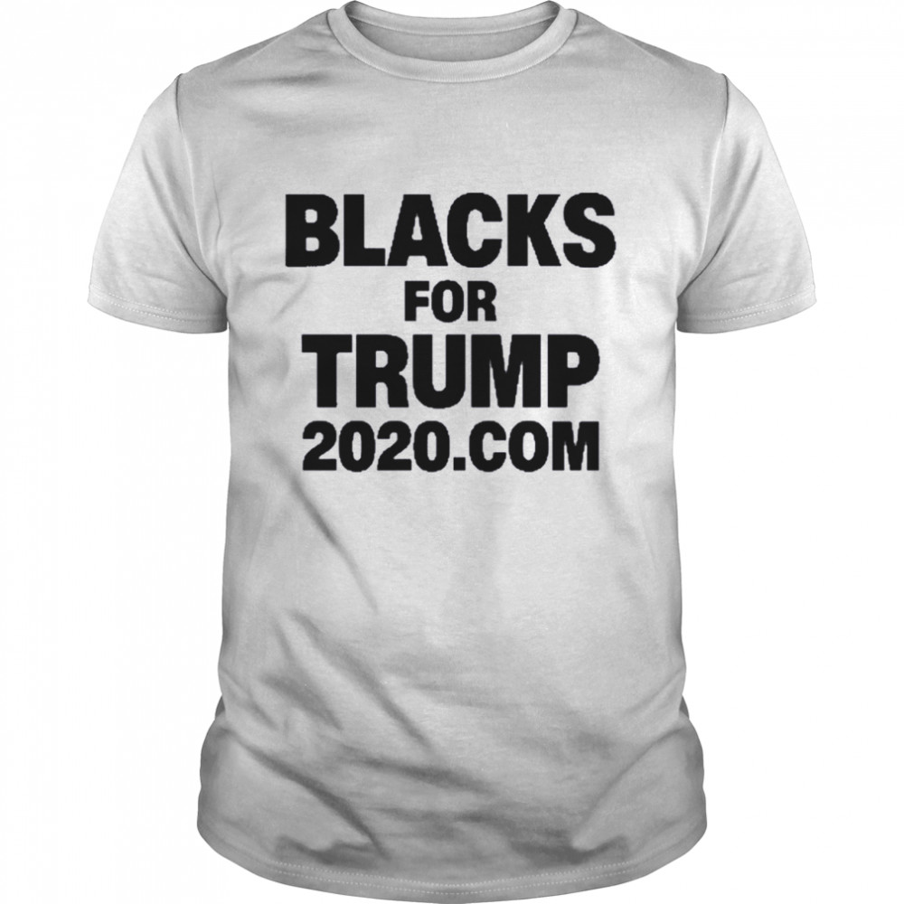 Blacks For Trump 2020.Com Shirt