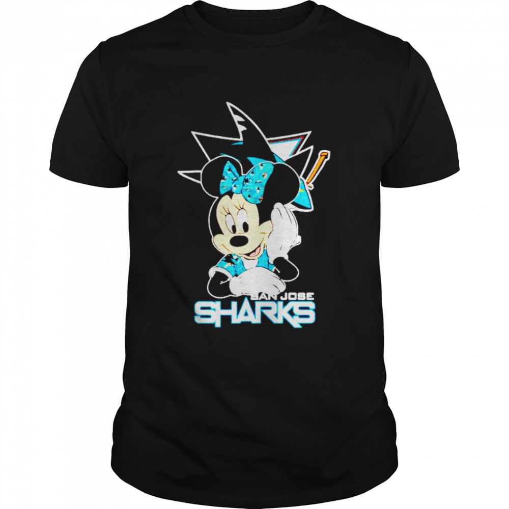 Mickey Mouse San Jose Sharks Shirt