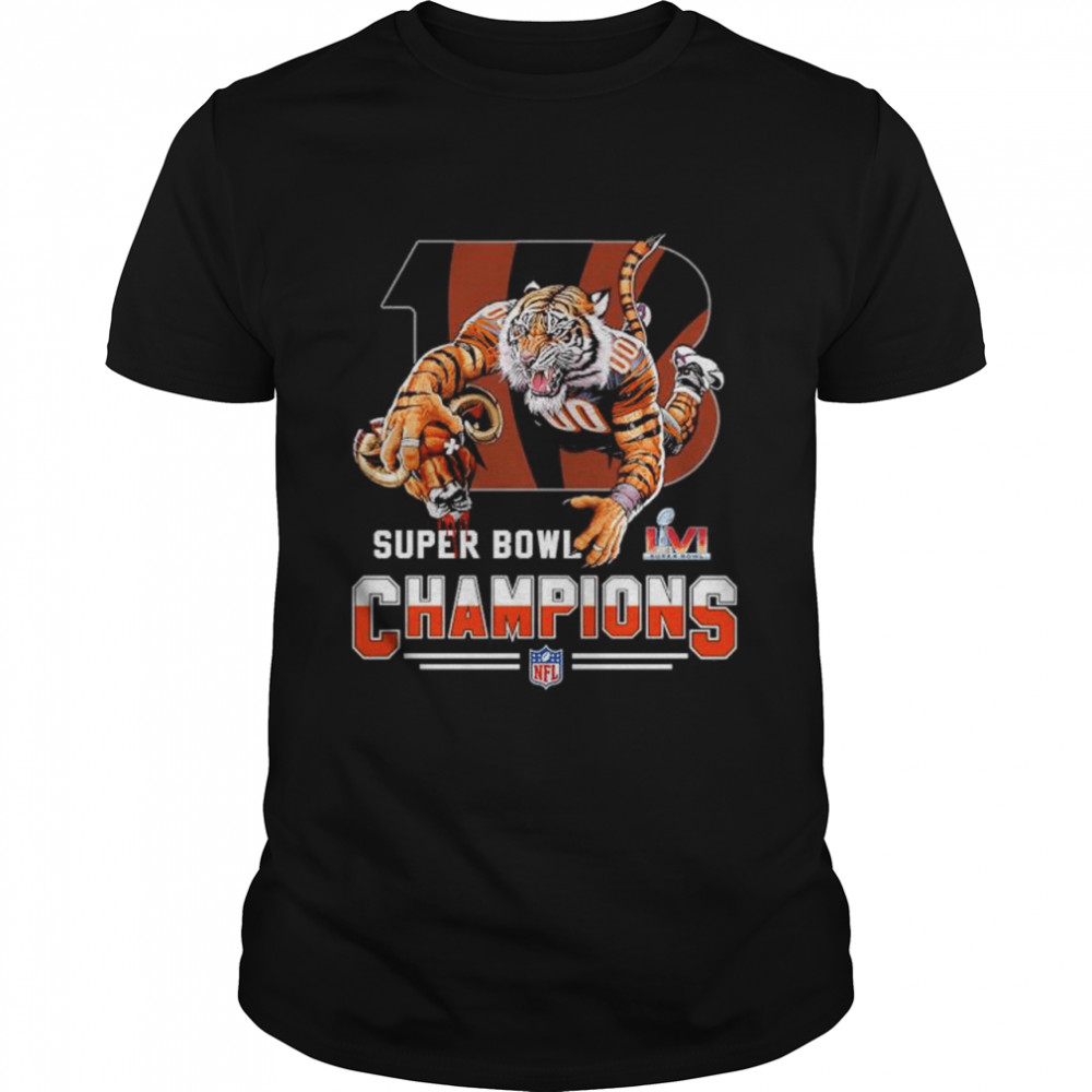 Cincinnati Bengals Tiger Super Bowl Champions shirt