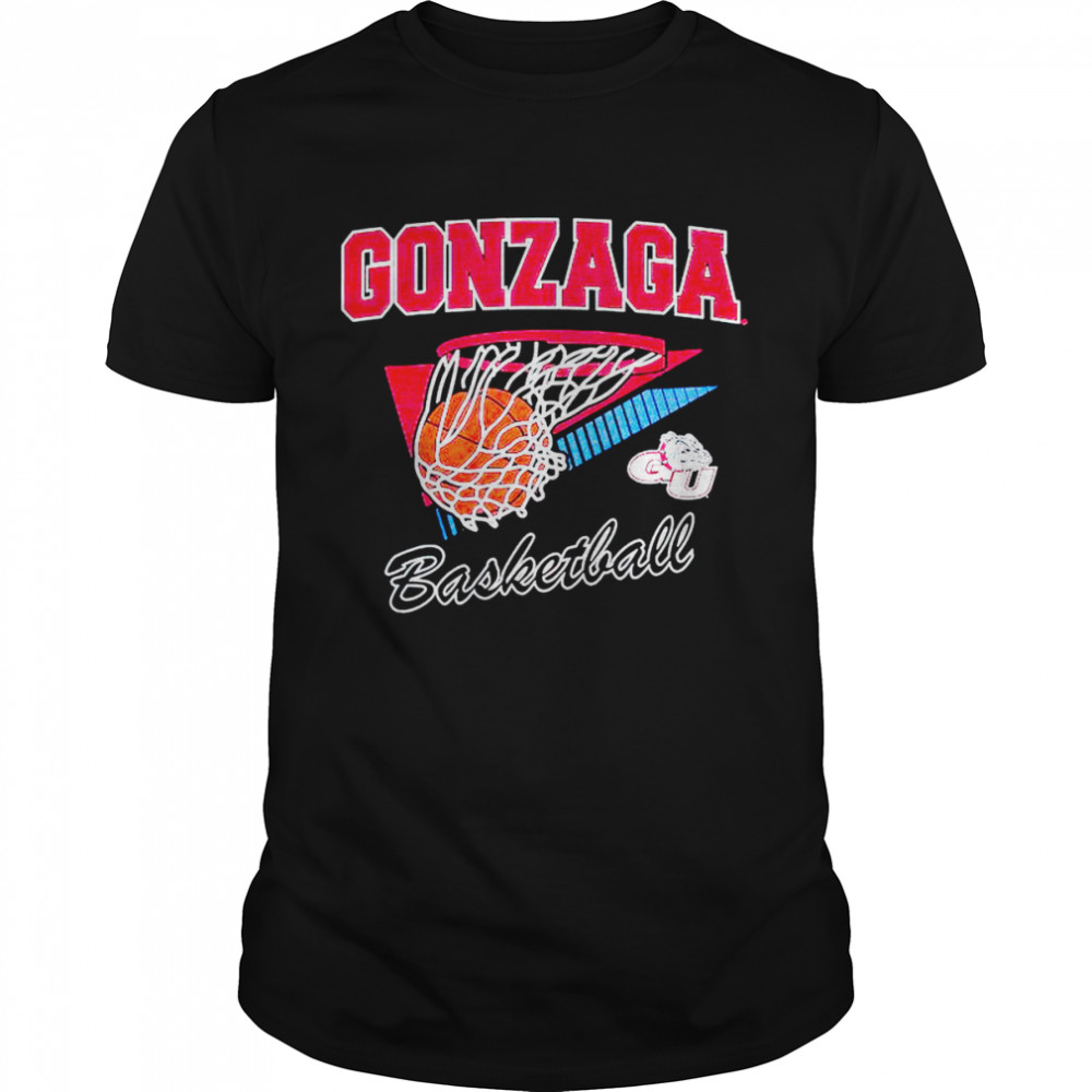gonzaga Bulldogs throwback basketball shirt