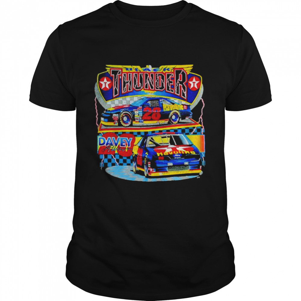 Davey Allison Thunder Nascar racing shirt