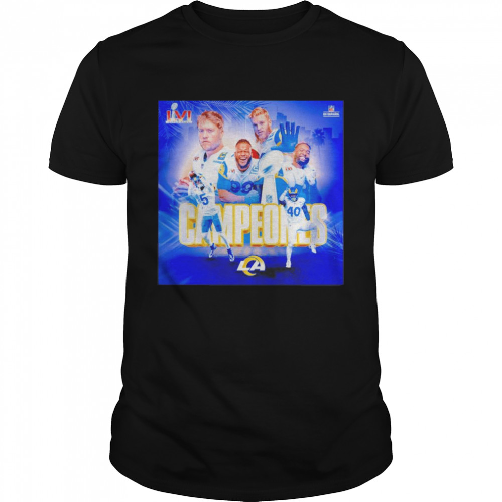 Los Angeles Rams Campeones shirt