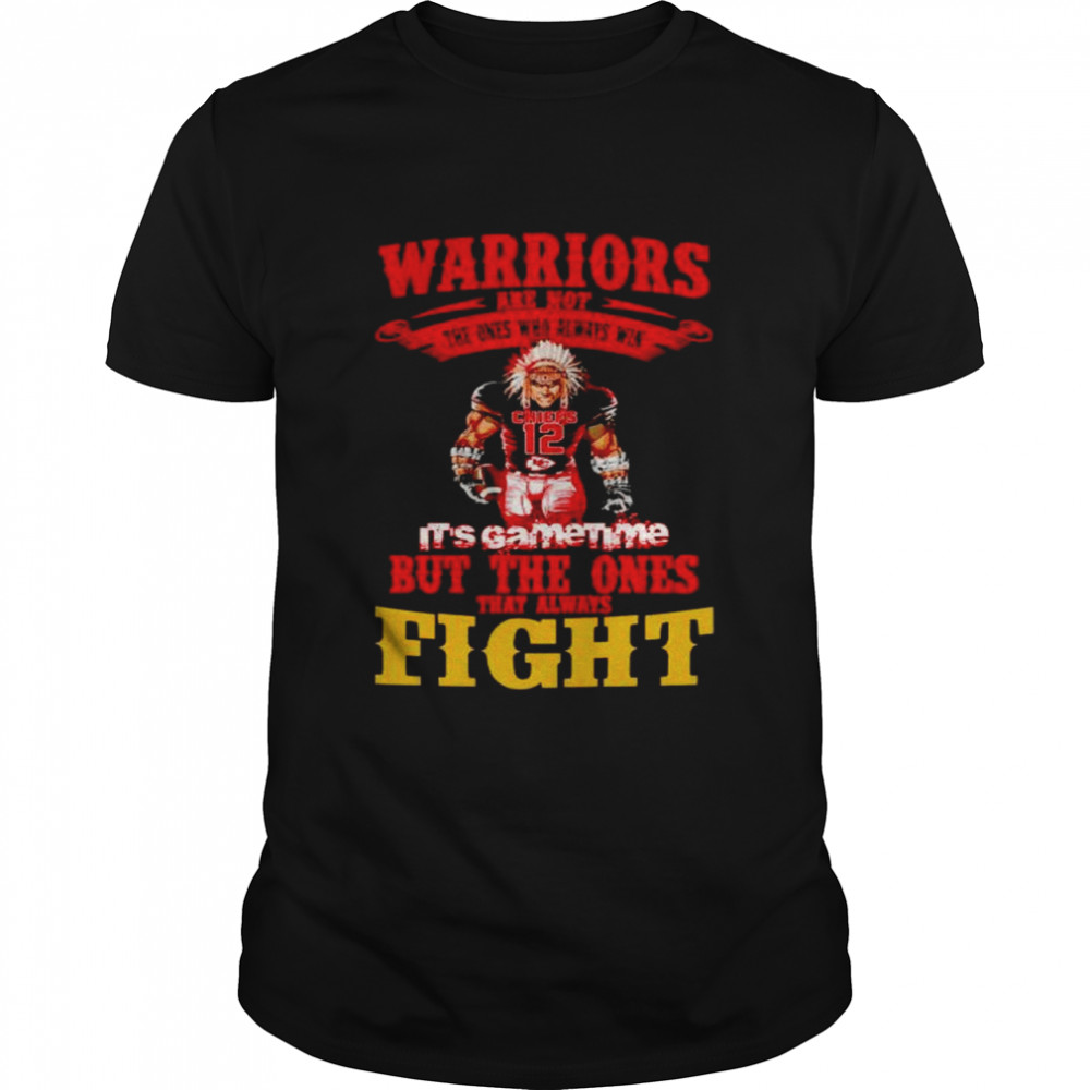 Gehrig Dieter warriors are not the ones who always win it’s gametime shirt