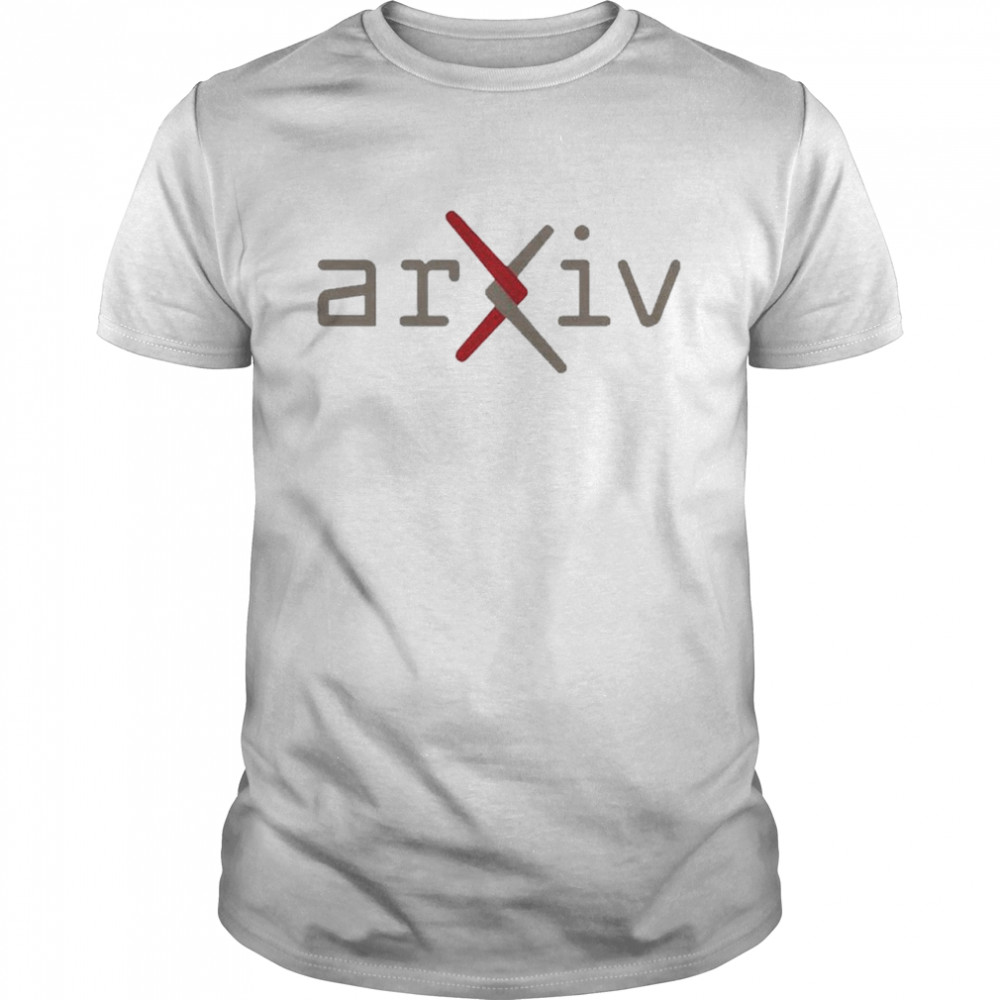 Arxiv logo shirt