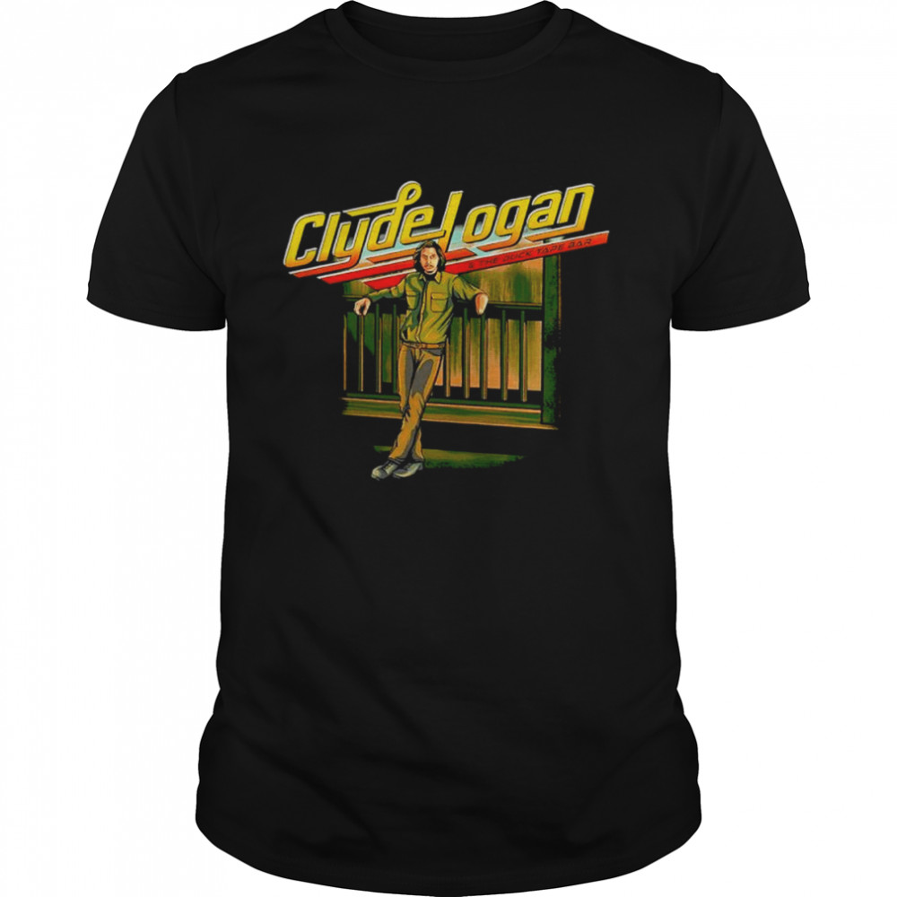 Clyde Logan and the duck tape bar shirt