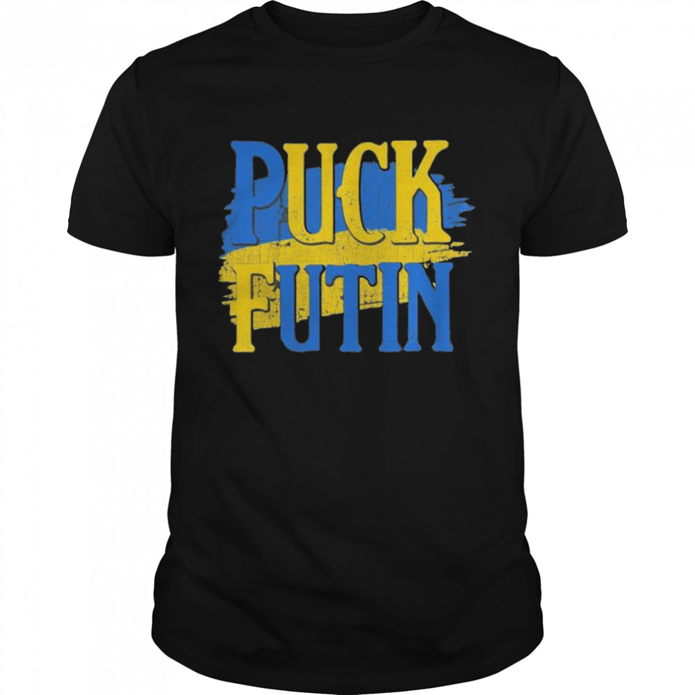 Puck Futin Meme I Stand With Ukraine Ukrainian Lover T-Shirt