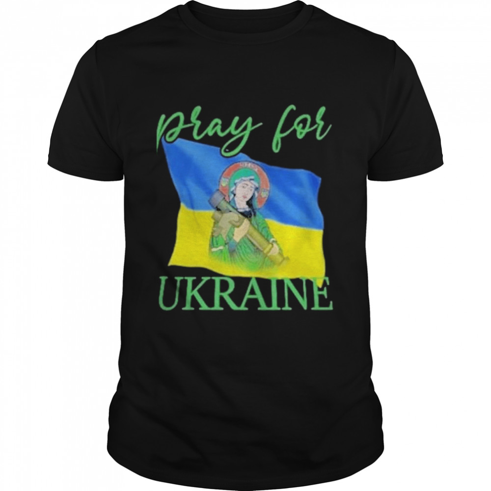 Pray for ukraine saint of javelins shirt