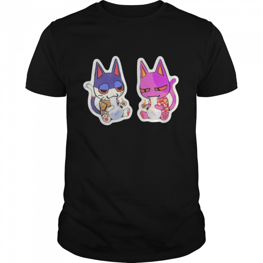 Punchy and Bob Cats cute T-shirt