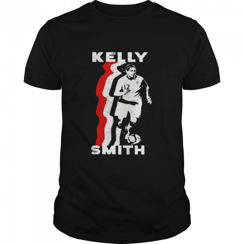 Kelly Smith in action shirt