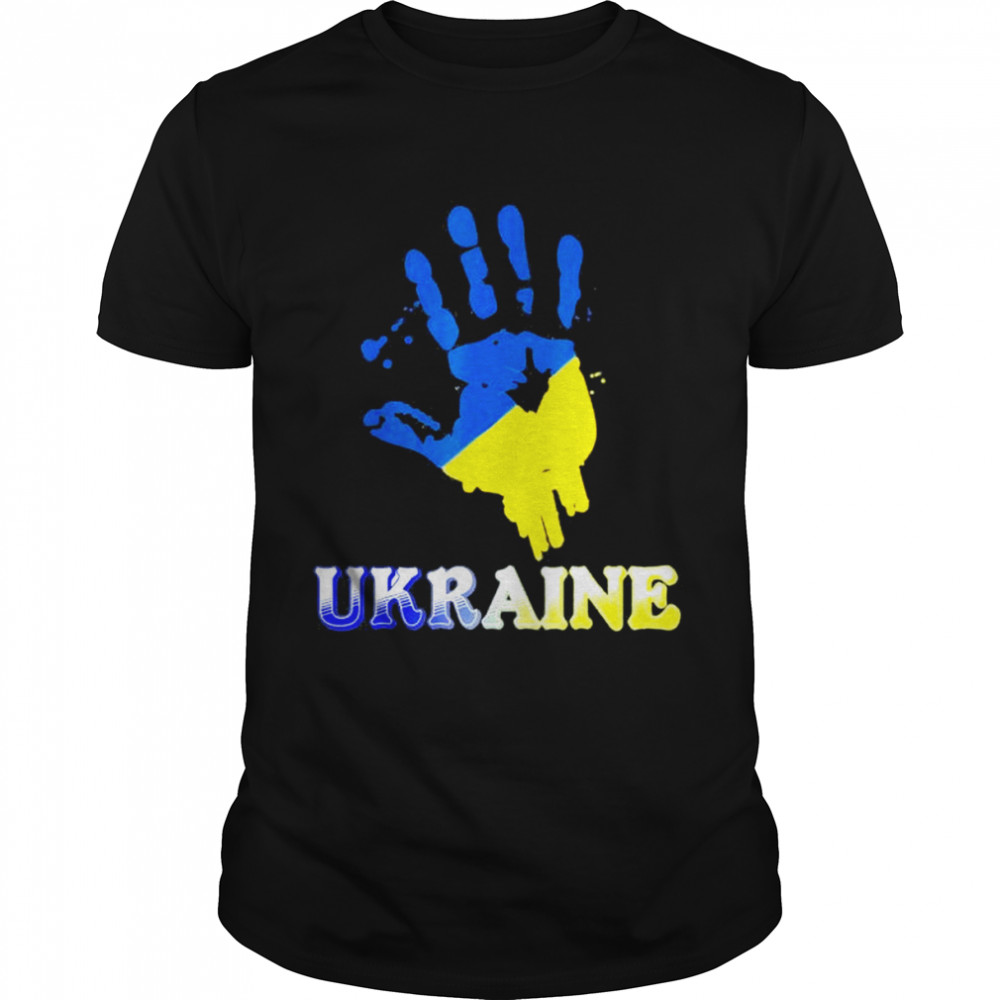 I Stand With Ukraine Flag Support Ukraine Peace Ukraine shirt