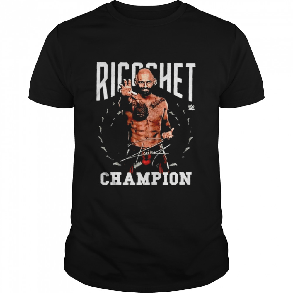 Ricochet Win WWE Continental Champion T-Shirt
