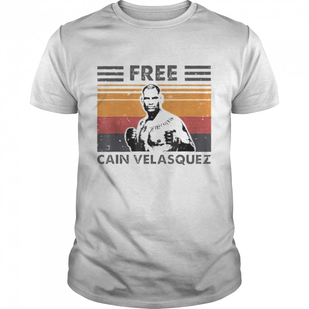 Free Cain Velasquez Retro Vintage Premium shirt