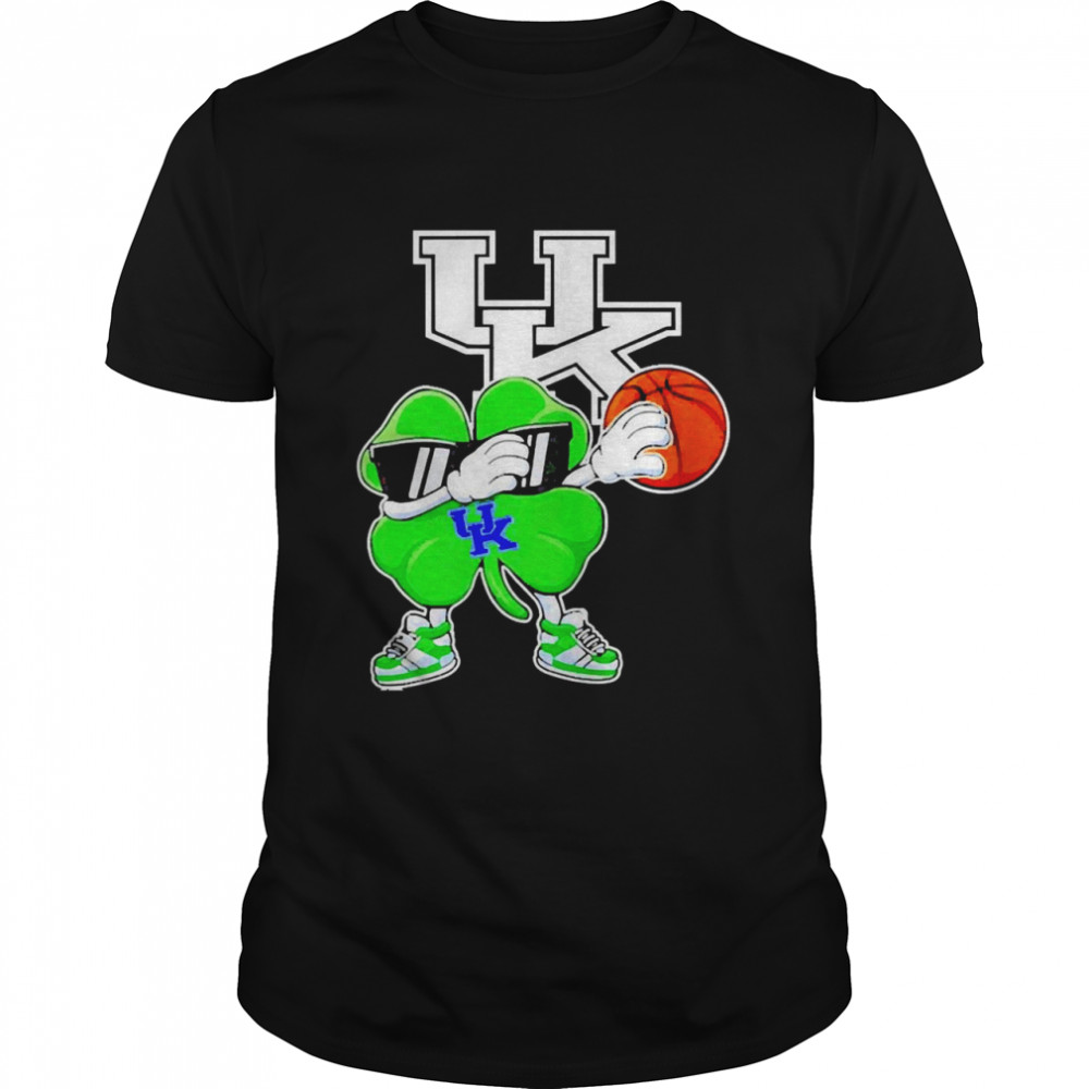 Dabbing Lucky Shamrock Kentucky Wildcats Shirt