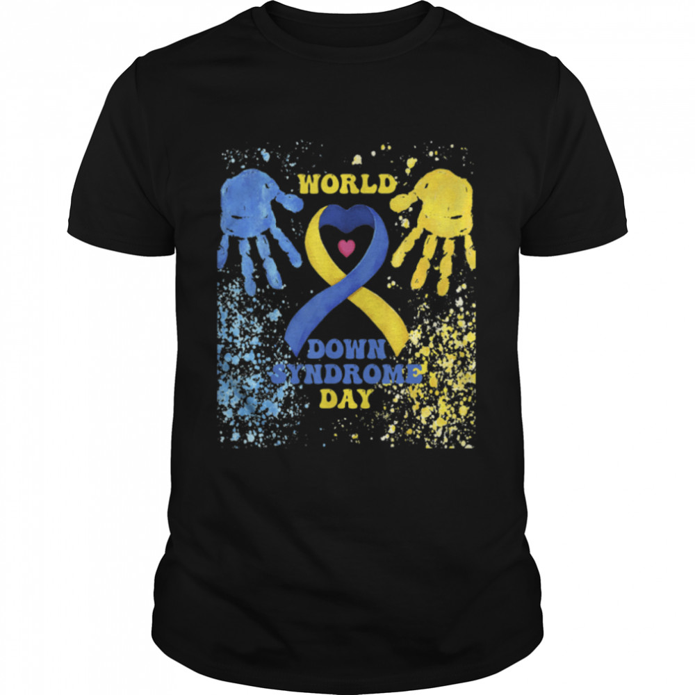 Love World Down Syndrome Awareness Day Love T-Shirt B09VNV4DXG