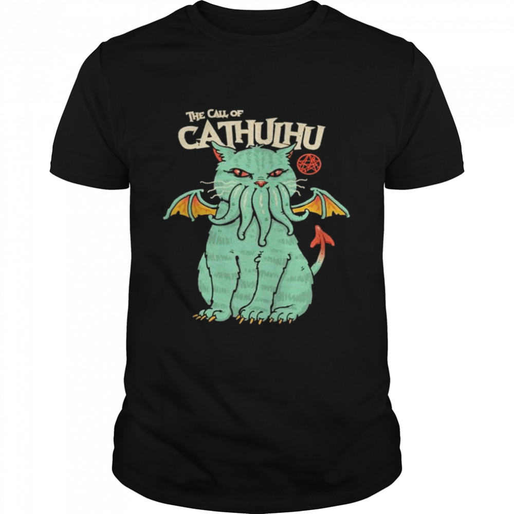 Cthulhu cat the call of cathulhu shirt