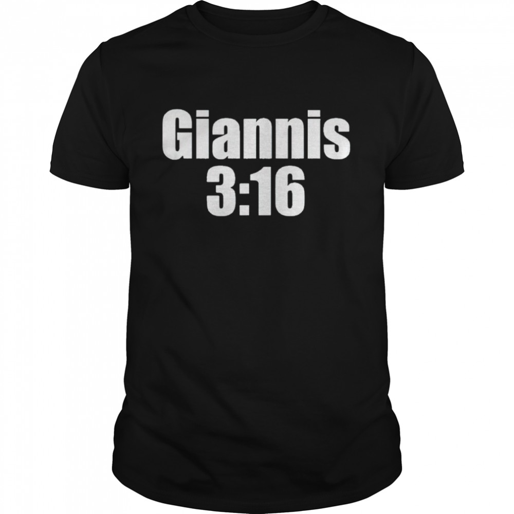 Giannis 3 16 shirt