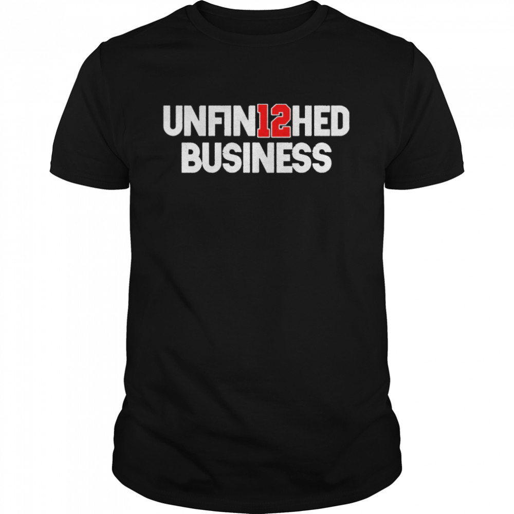 Unfin12hed Business logo shirt