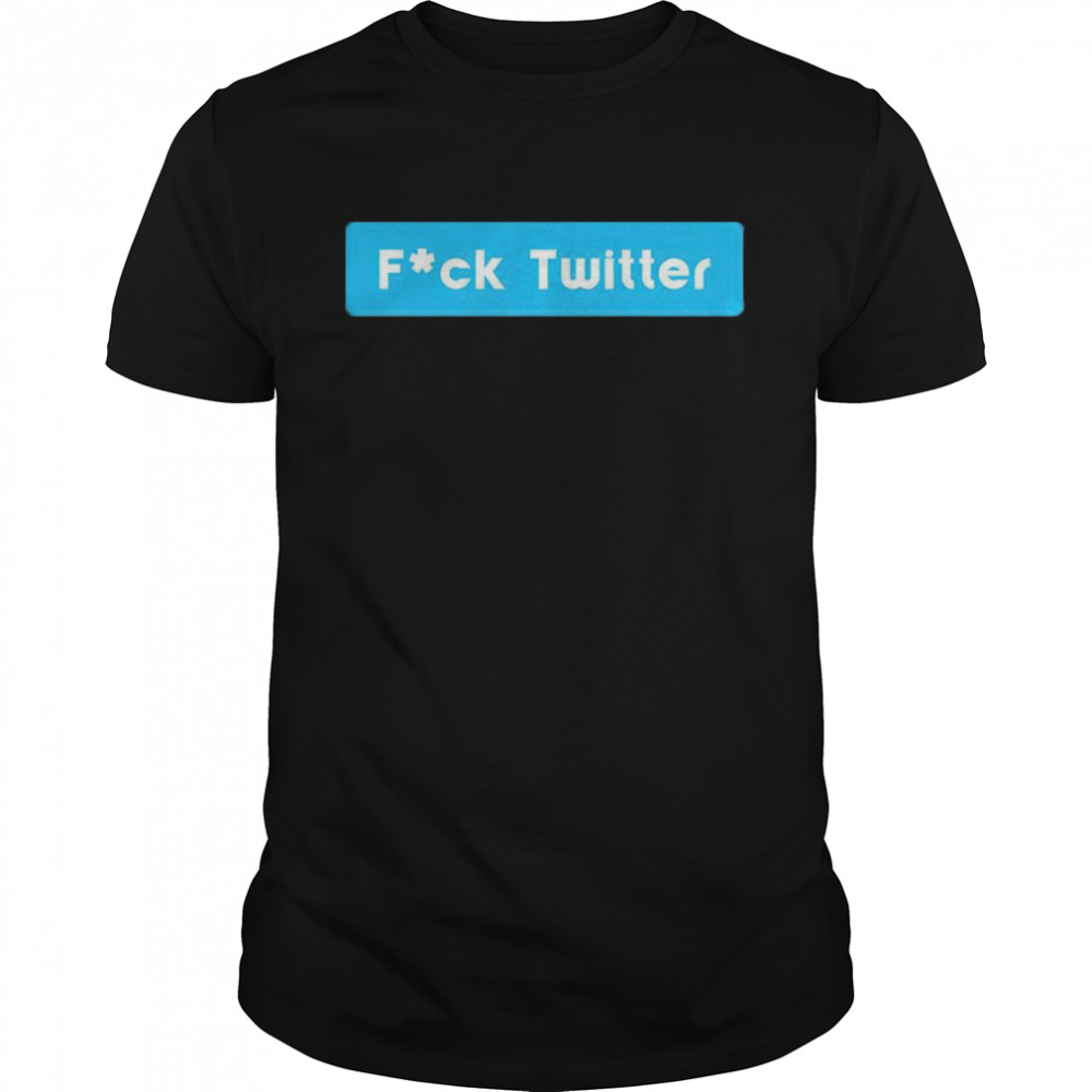 Tucker Carlson fuck twitter shirt