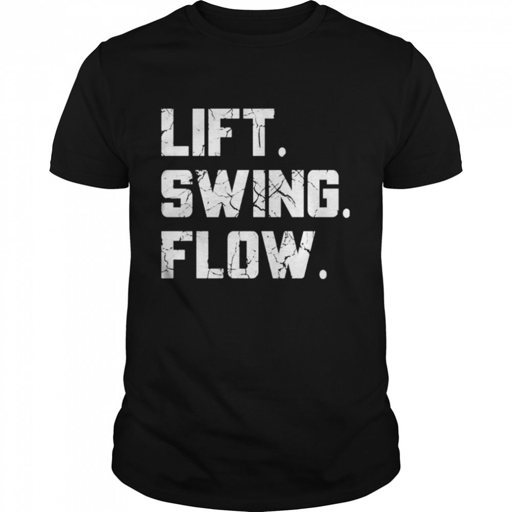 Lift swing flow shirt
