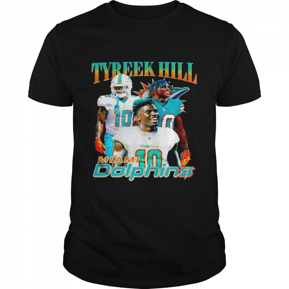 Tyreek Hill #10 Miami Dolphins T-shirt