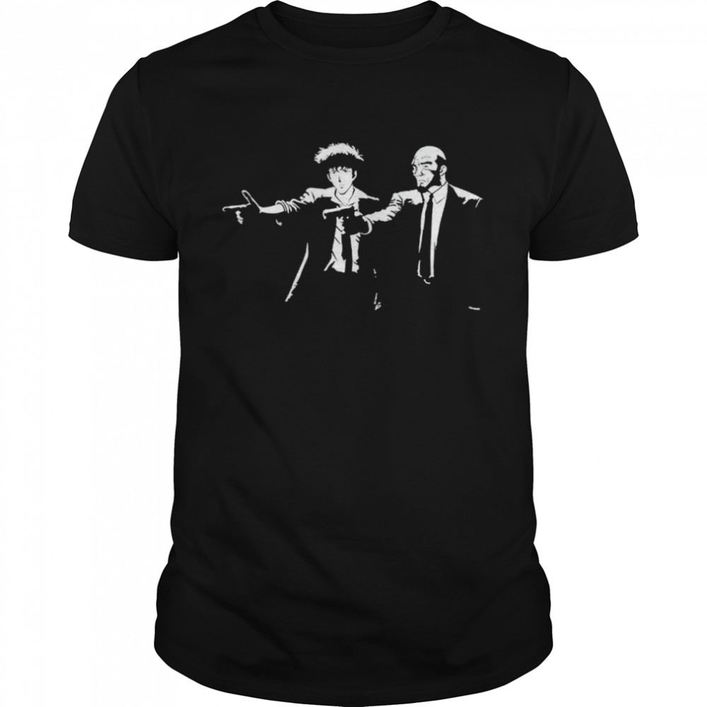 Cowboy Bebop x Pulp Fiction shirt