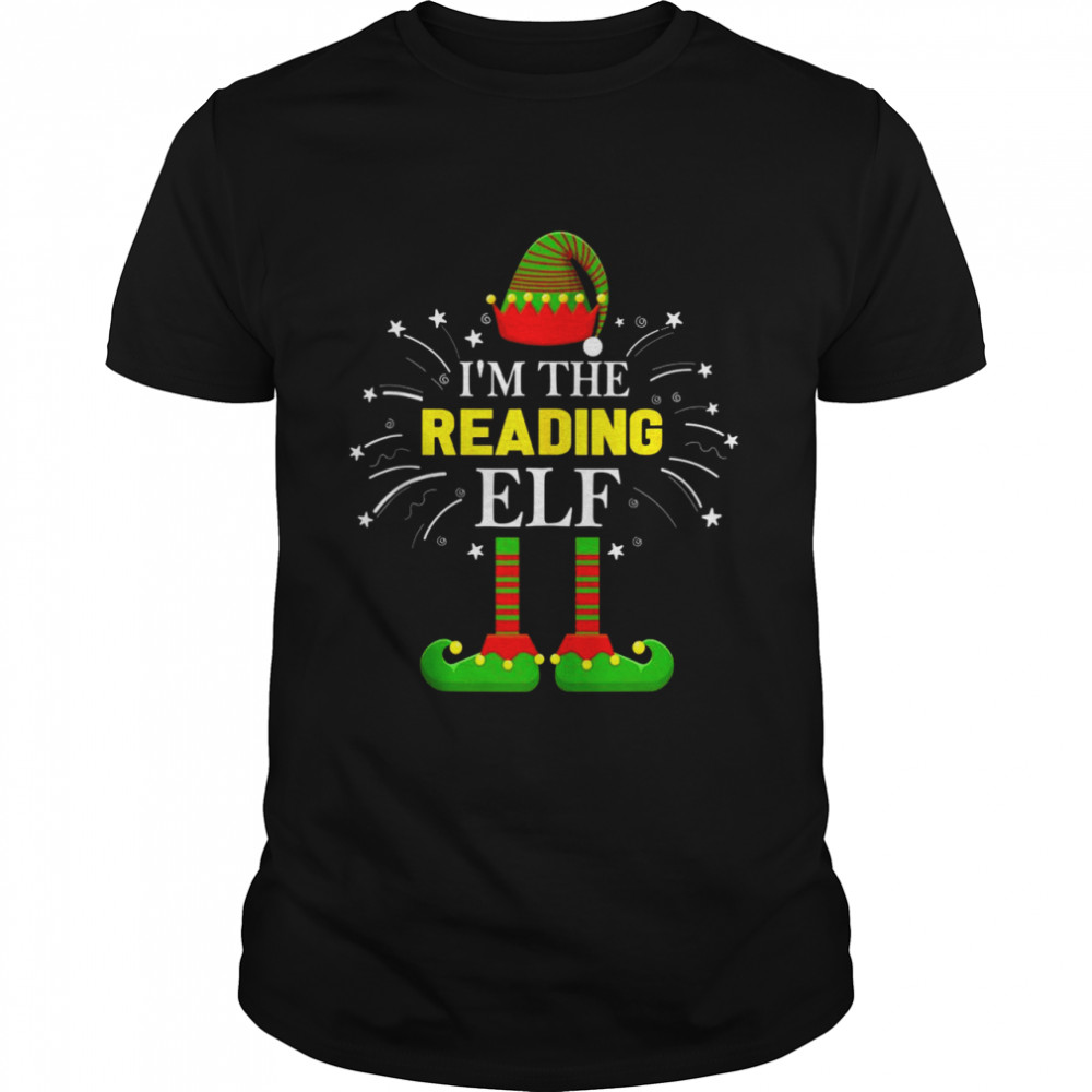 I’m The Reading Elf Family Matching Group Christmas Costume Shirt