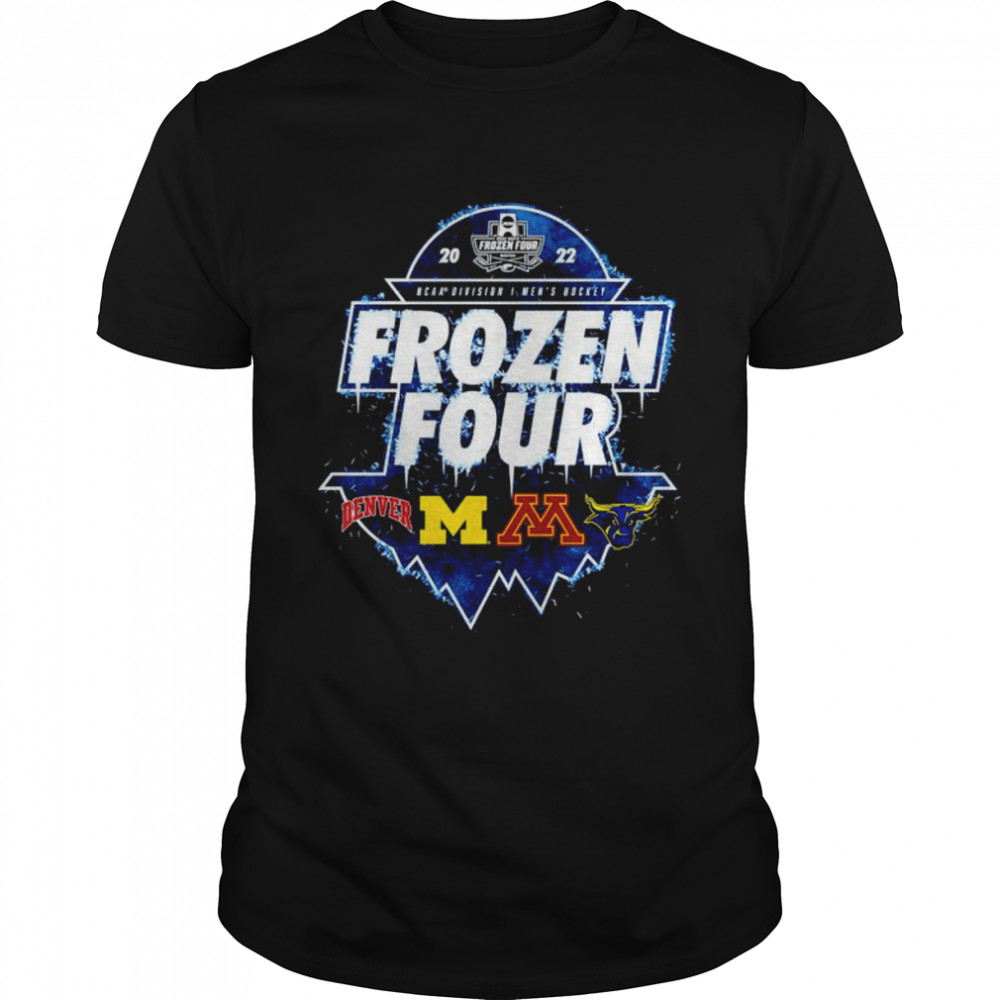 2022 NCAA Men’s Hockey Tournament Frozen Four T-shirt